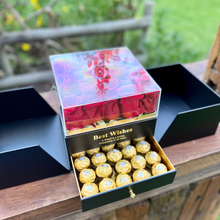 Cargar imagen en el visor de la galería, CAJA PREMIUM de Rosas y Bombones
