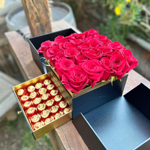 Cargar imagen en el visor de la galería, CAJA PREMIUM de Rosas y Bombones
